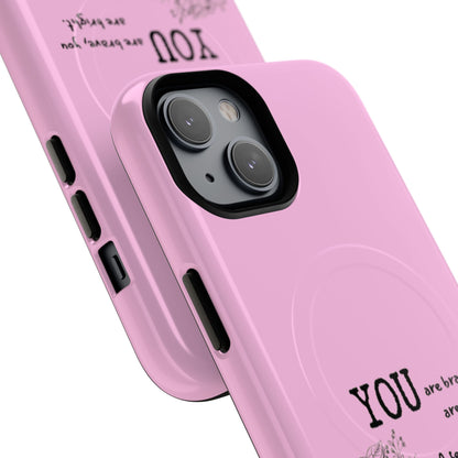 Empowerment Magnetic Phone Case – Tough, Stylish & Customizable Gift for Her
