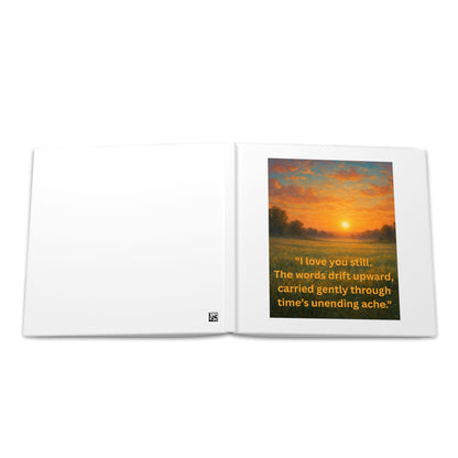 Where Love Stays - Field Sunset Hardcover Photo Book