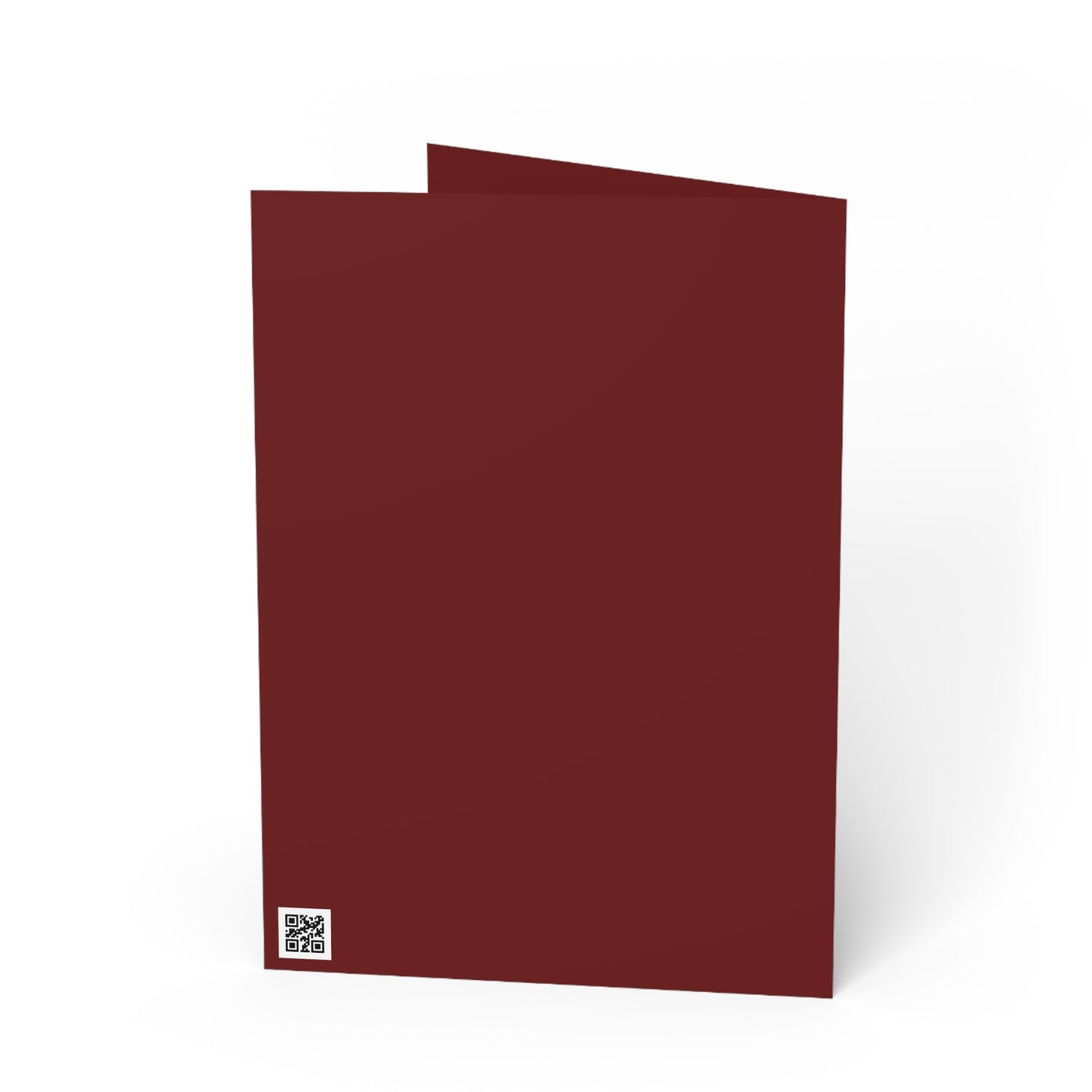 "Made It. Earned It. Celebrating It." — Maroon Greeting Card