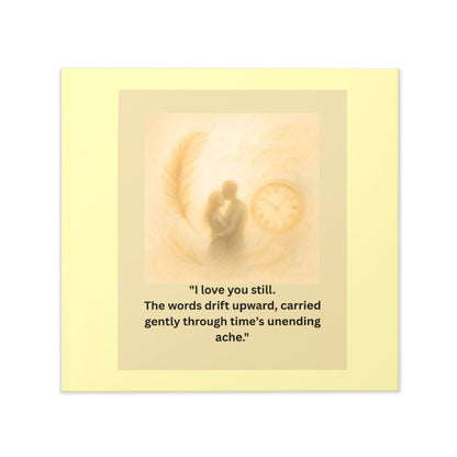 Where Love Stays - Yellow Hardcover Photo Book