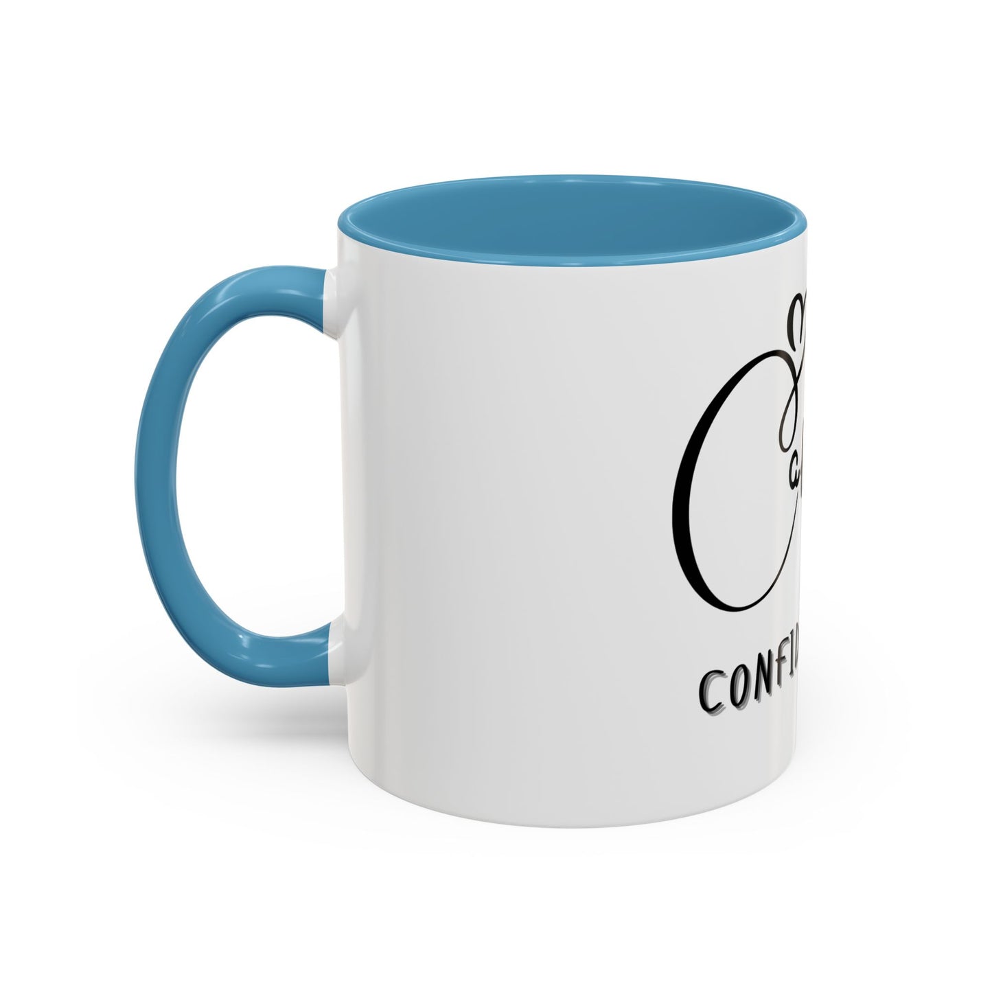 Caffeine and Confidence Mug – Motivational Coffee Cup for Home or Office