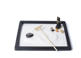 Zen sand table decoration