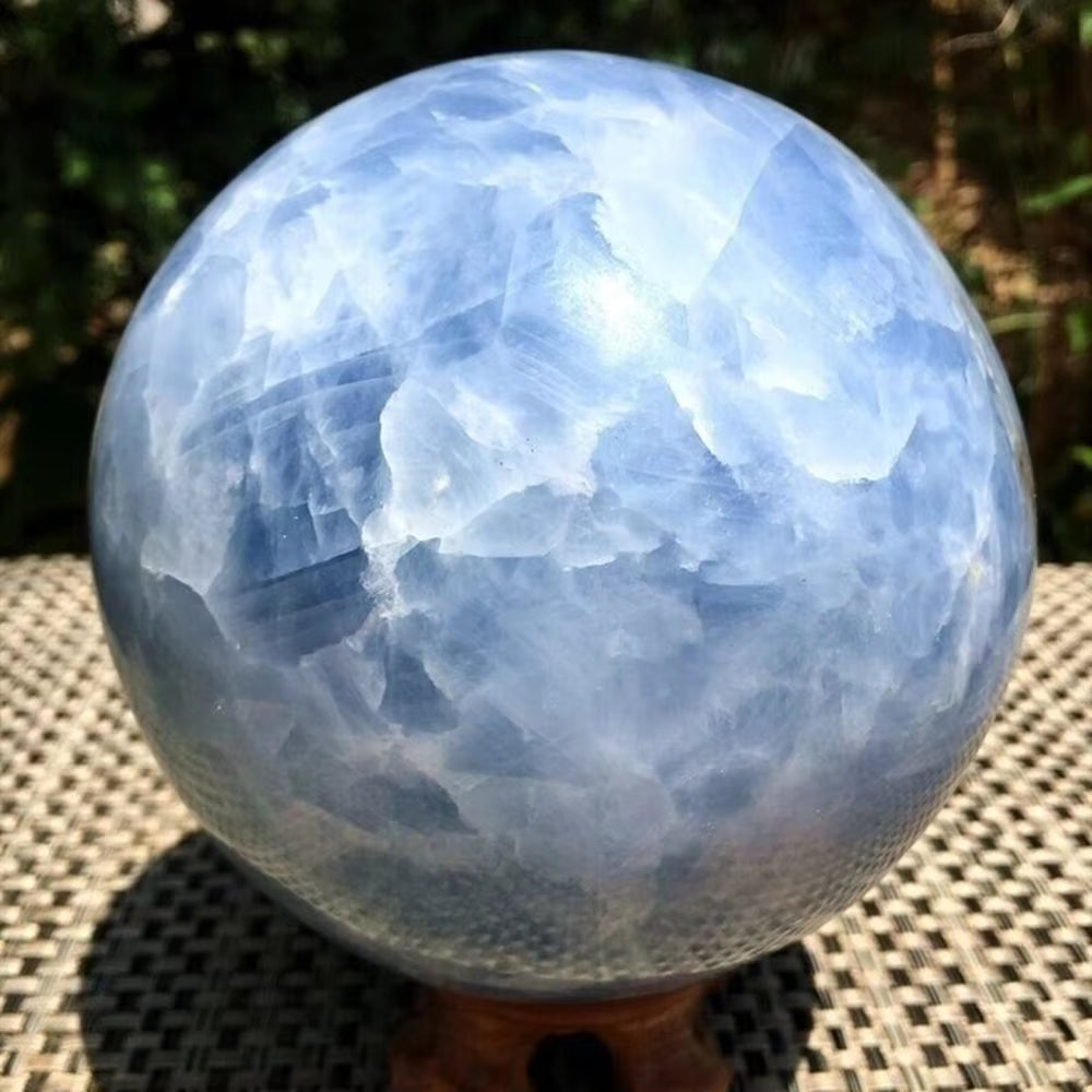 Natural Septarium Crystal Energy Spheres, Reiki Healing, Send a Decorative Meditative Craft for the Base