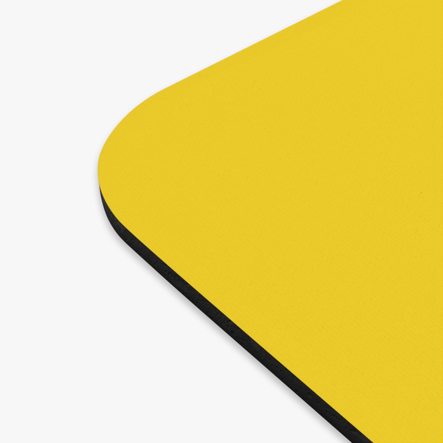 Stitched Softness — A Mouse Pad for Gentle Strength Yellow