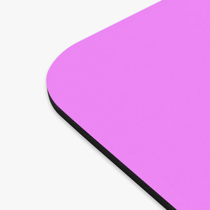 Stitched Softness — A Mouse Pad for Gentle Strength Pink