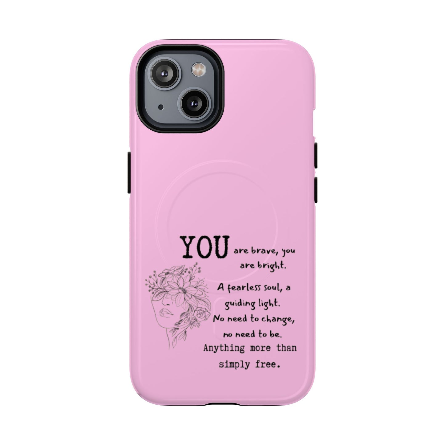 Empowerment Magnetic Phone Case – Tough, Stylish & Customizable Gift for Her