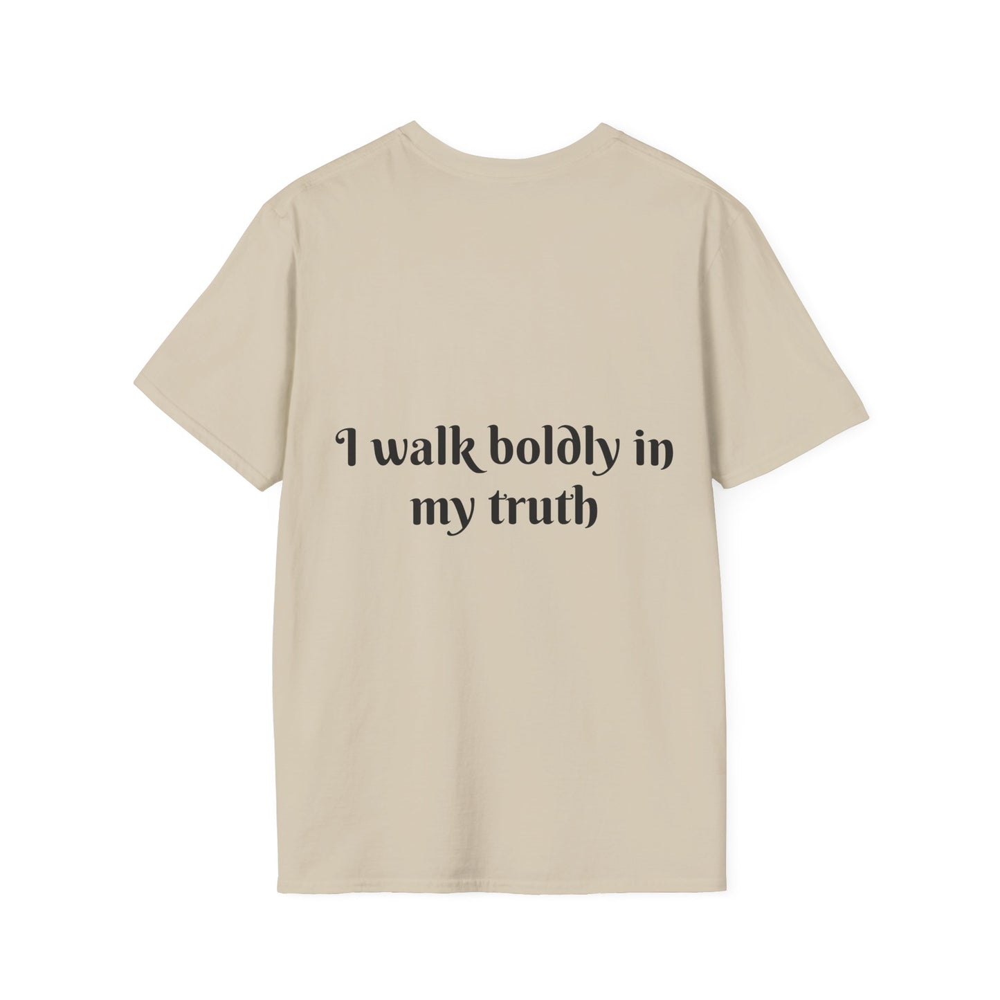 I Walk Boldly in My Truth — Unisex Softstyle T‑Shirt