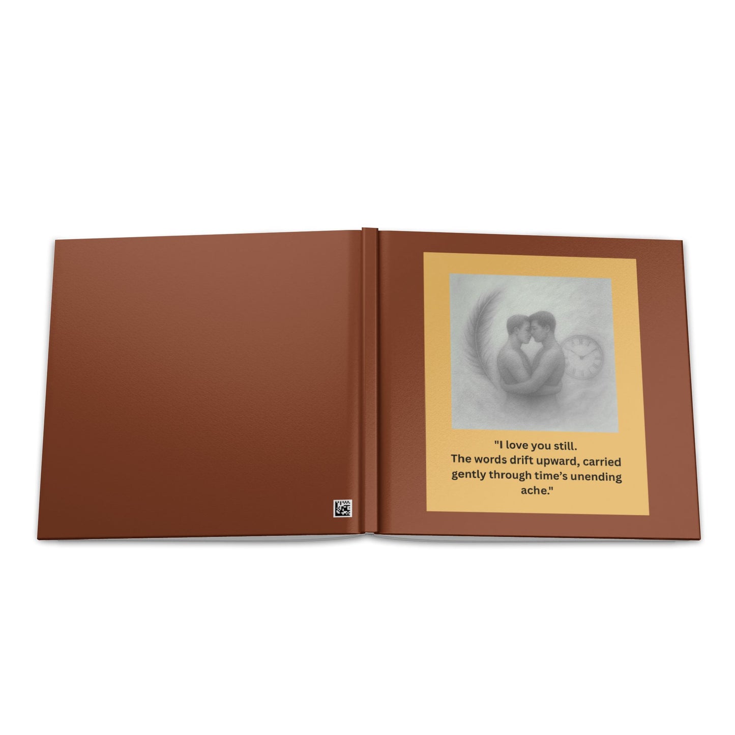 Where Love Stays - Brown Hardcover Photo Book