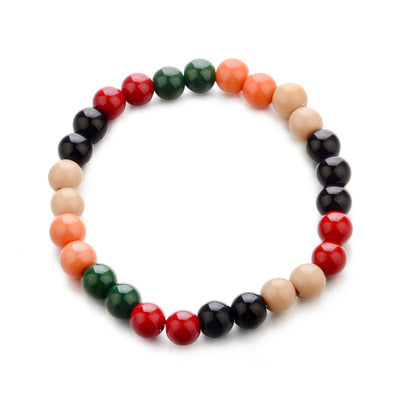 Unisex Natural Stone Bead Bracelet