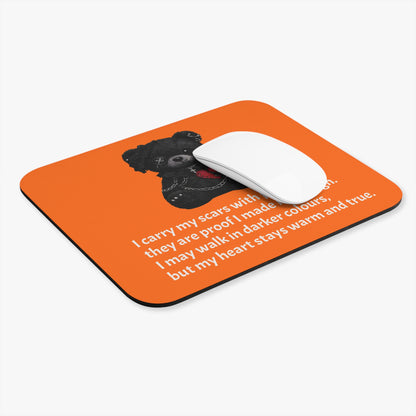 Gentle Darkness — A Mouse Pad for Gentle Strength Orange