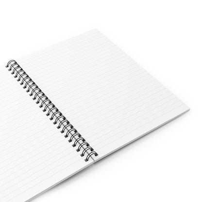 "Where Thoughts Glow" - Spiral Notebook