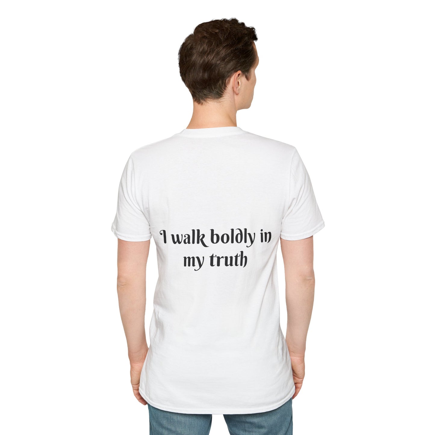 I Walk Boldly in My Truth — Unisex Softstyle T‑Shirt