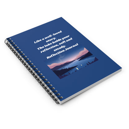 Like a Well‑Loved Story — Reflection Spiral Notebook