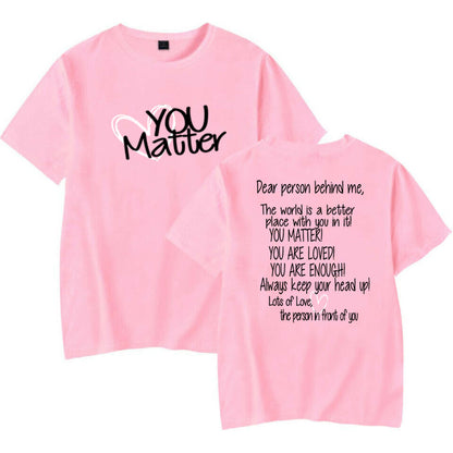 Mental Health You Matter Casual Top Shirt