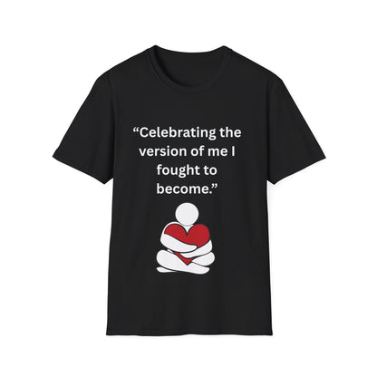 Celebrating the Version of Me — Unisex Softstyle Tee