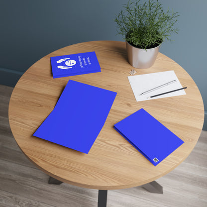 "Made It. Earned It. Celebrating It." — Royal Blue Greeting Card