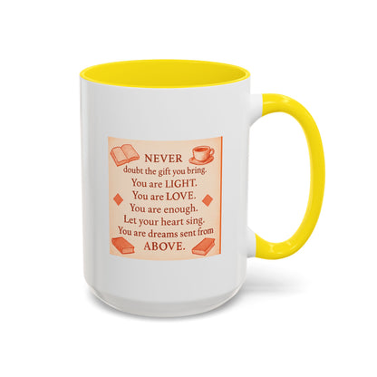 You Are Light, — Inspirational Mug
