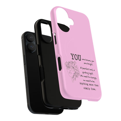 Empowerment Magnetic Phone Case – Tough, Stylish & Customizable Gift for Her