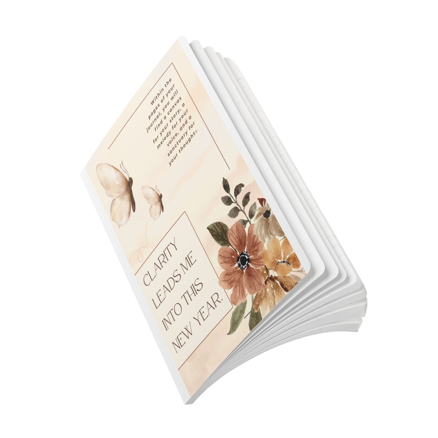 Clarity Leads Me Into This New Year — Softcover Guided Journal