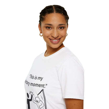 "This Is My Victory Moment" — Inspirational Unisex Tee (Black Print)