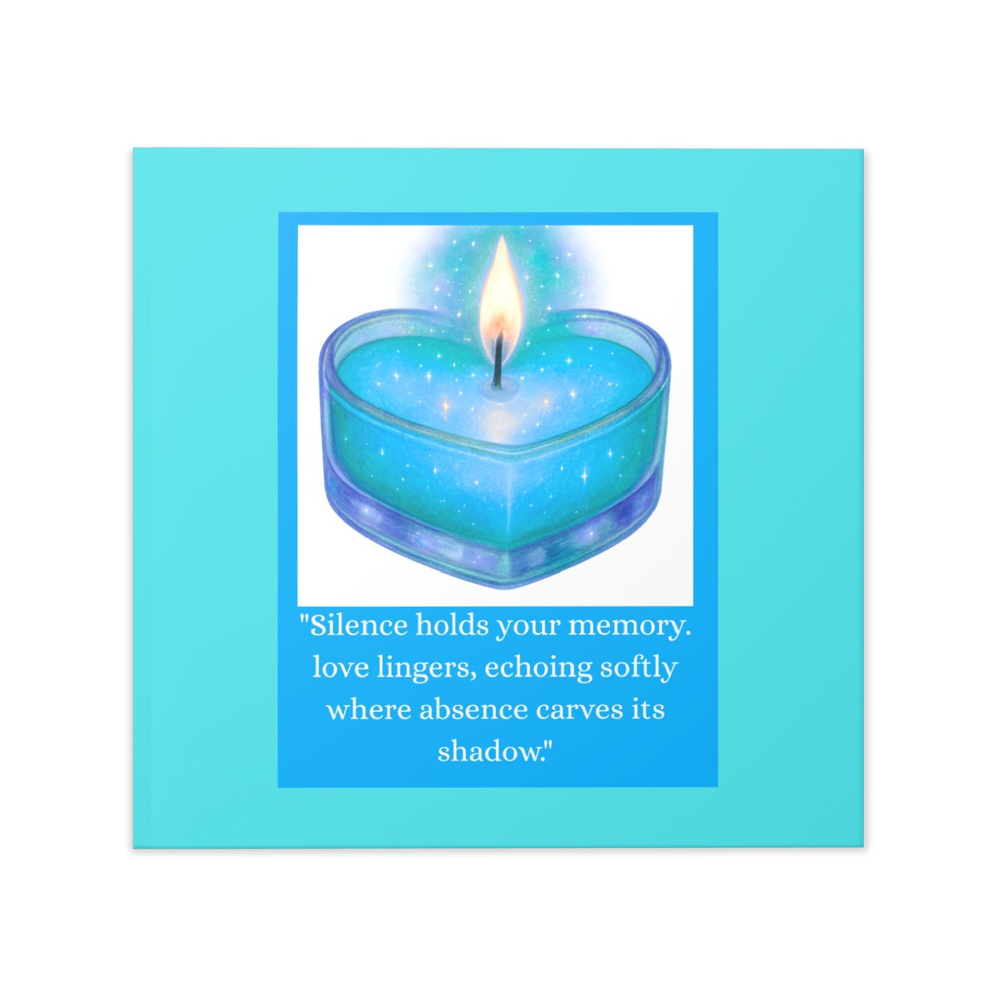Where Love Stays - Blue Candle Hardcover Photo Book