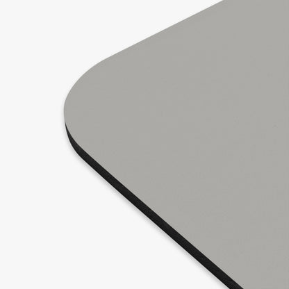 Stitched Softness — A Mouse Pad for Gentle Strength Gray
