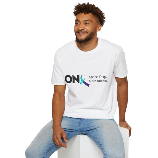 Unisex Suicide Awareness T-Shirt One More Day One More Chance Choose Hope Tomorrow Needs You