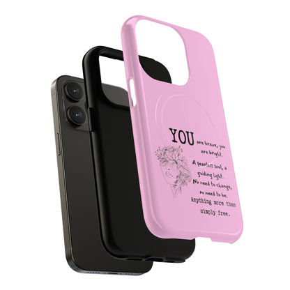 Empowerment Magnetic Phone Case – Tough, Stylish & Customizable Gift for Her