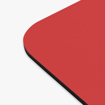 Stitched Softness — A Mouse Pad for Gentle Strength Red