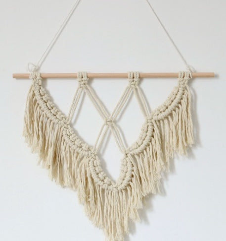 Boho Macrame Wall Hanging Handmade Cotton Rope Home Décor
