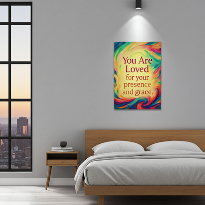 You Are Loved — Affirmation Art Print