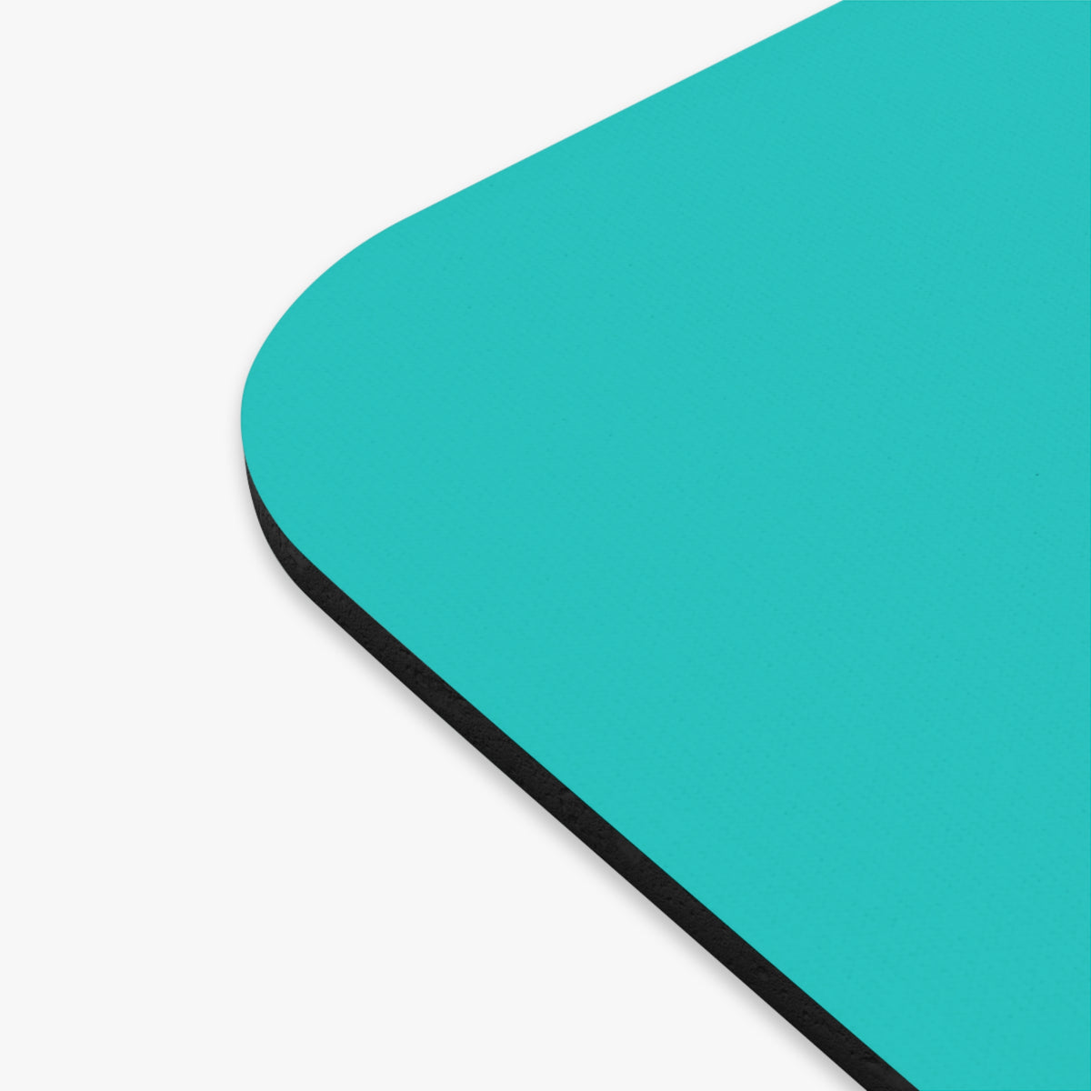 Stitched Softness — A Mouse Pad for Gentle Strength Teal Blue
