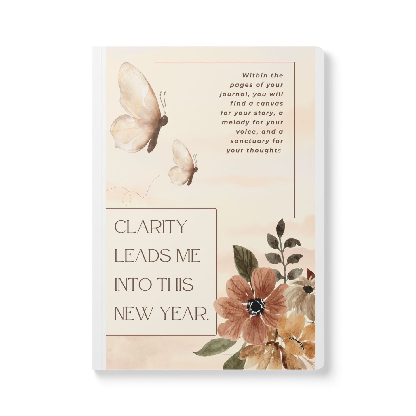 Clarity Leads Me Into This New Year — Softcover Guided Journal