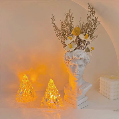 Beautiful Iceberg Crystal Night Light LED Lamp – Creative Christmas Ornament