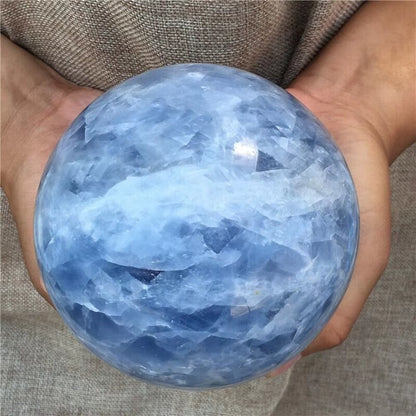 Natural Septarium Crystal Energy Spheres, Reiki Healing, Send a Decorative Meditative Craft for the Base