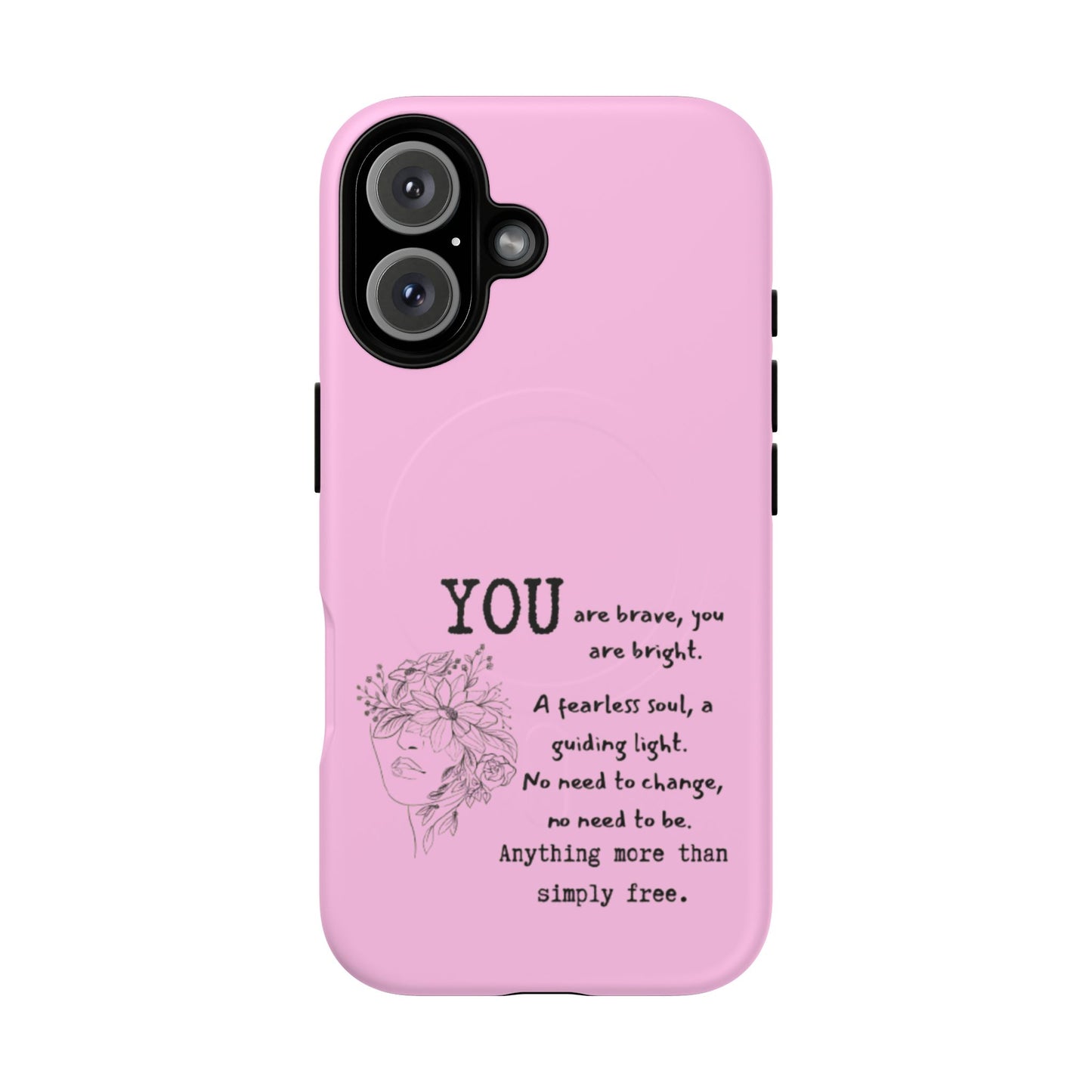 Empowerment Magnetic Phone Case – Tough, Stylish & Customizable Gift for Her