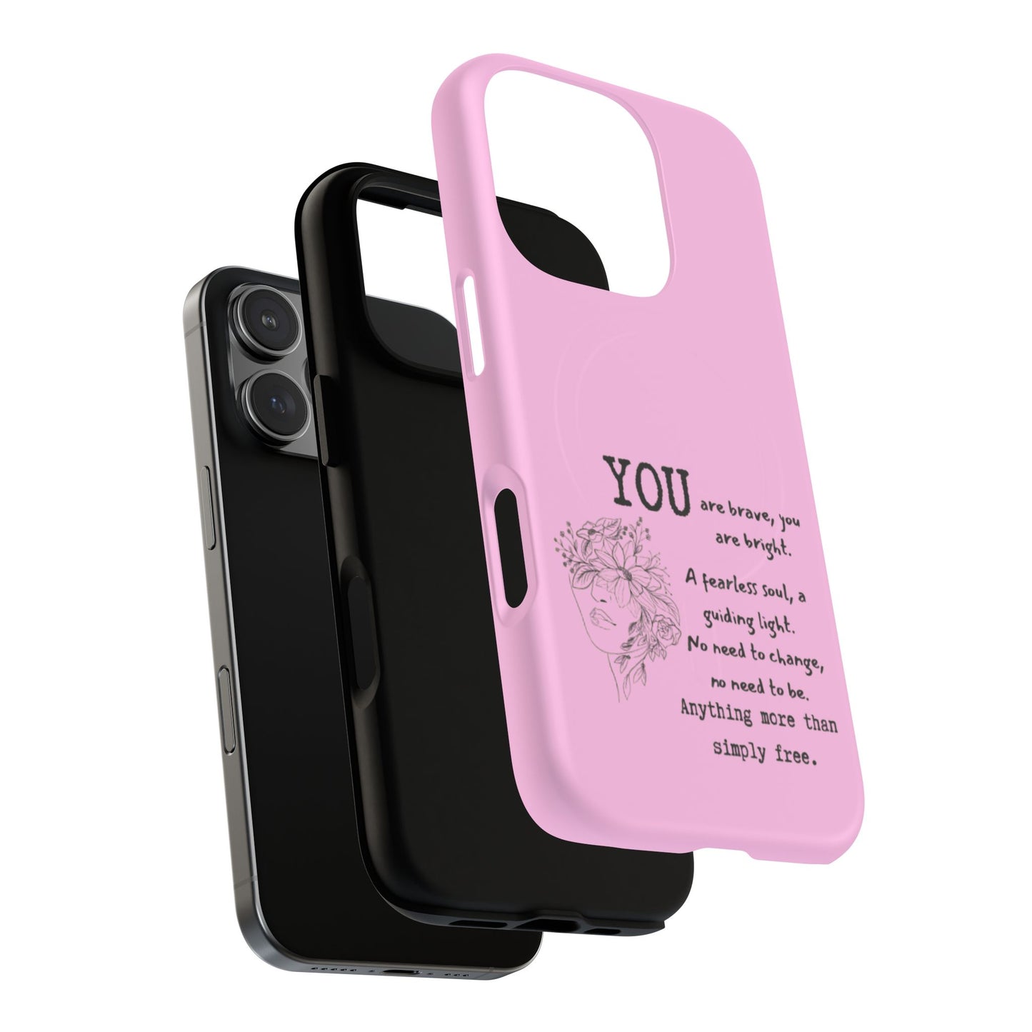 Empowerment Magnetic Phone Case – Tough, Stylish & Customizable Gift for Her