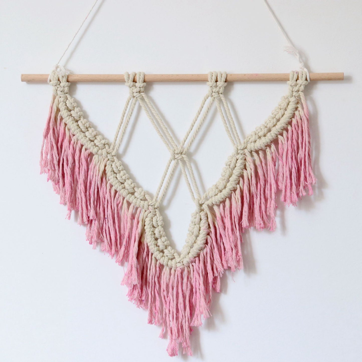 Boho Macrame Wall Hanging Handmade Cotton Rope Home Décor