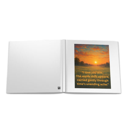 Where Love Stays - Field Sunset Hardcover Photo Book