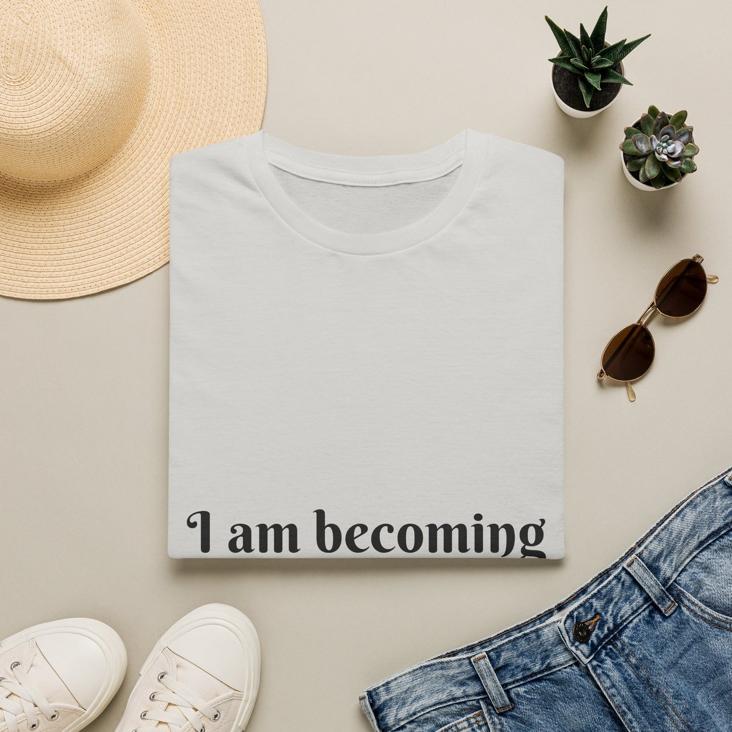 I am becoming the strongest version of me. — Unisex Softstyle T‑Shirt