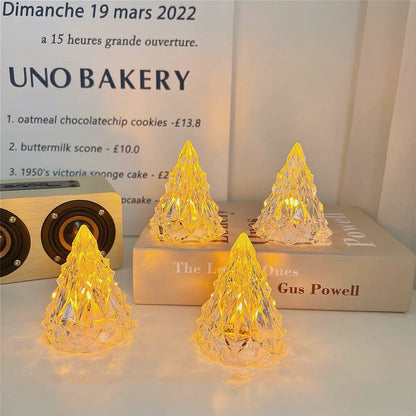 Beautiful Iceberg Crystal Night Light LED Lamp – Creative Christmas Ornament