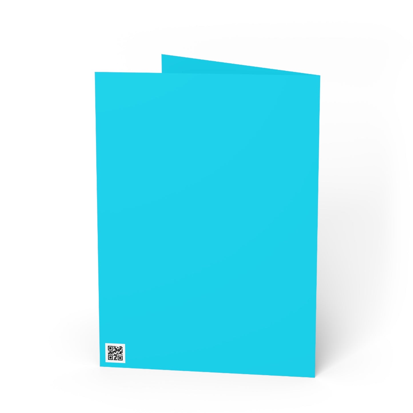 "Made It. Earned It. Celebrating It." — Blue Greeting Card