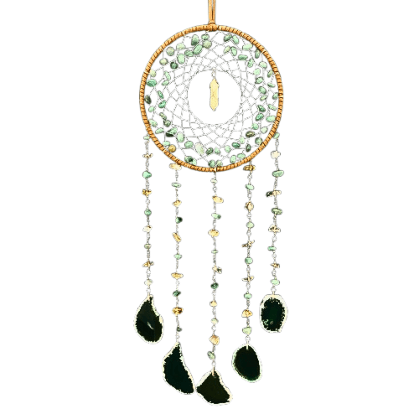 7 Chakra Gemstone Agate - Tree of Life Dream Catchers Wall Hanging Decor