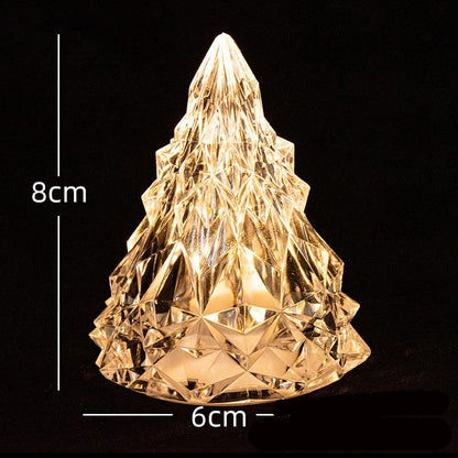 Beautiful Iceberg Crystal Night Light LED Lamp – Creative Christmas Ornament