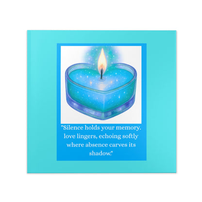 Where Love Stays - Blue Candle Hardcover Photo Book