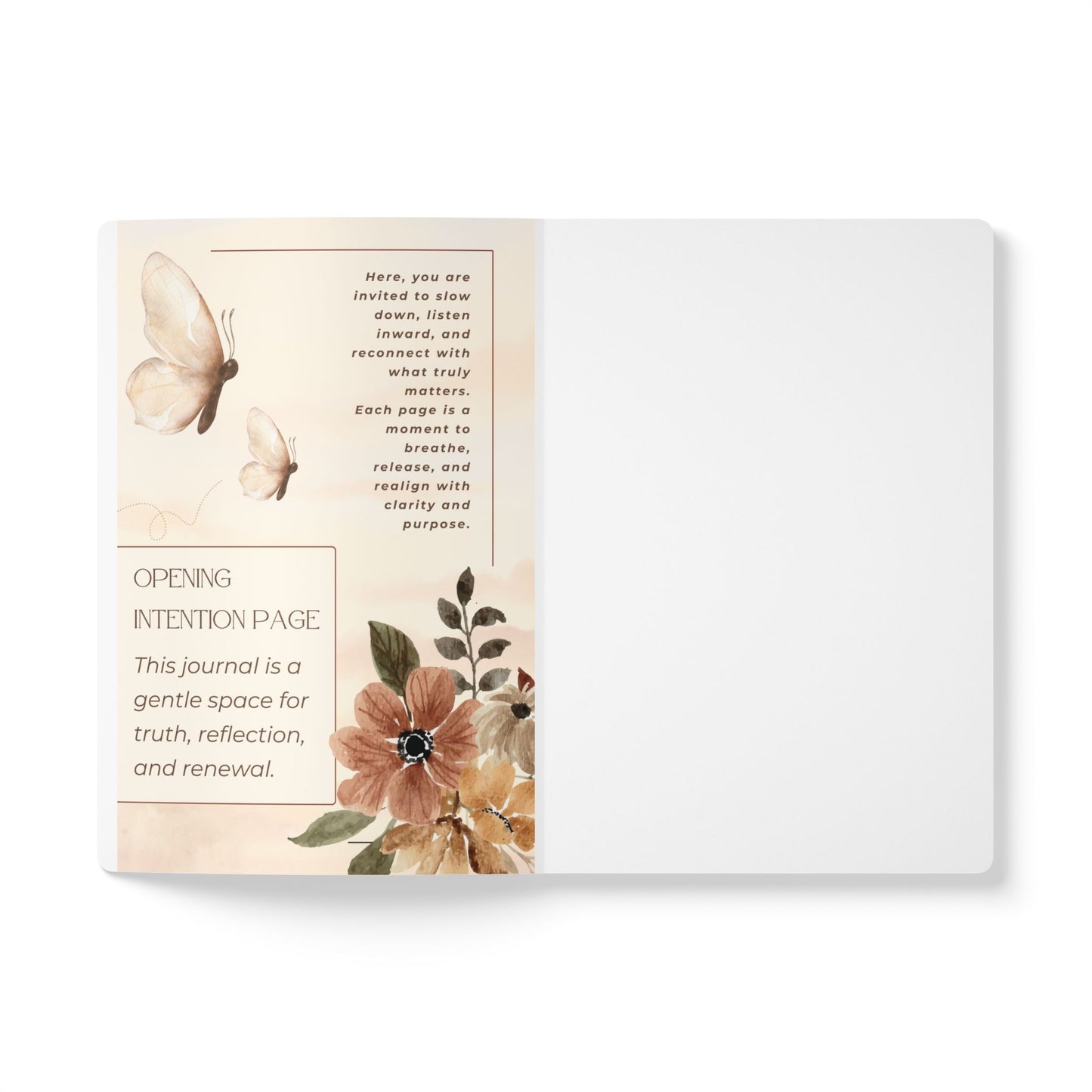 Clarity Leads Me Into This New Year — Softcover Guided Journal