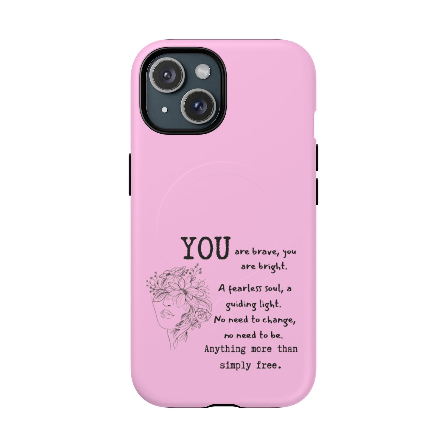Empowerment Magnetic Phone Case – Tough, Stylish & Customizable Gift for Her