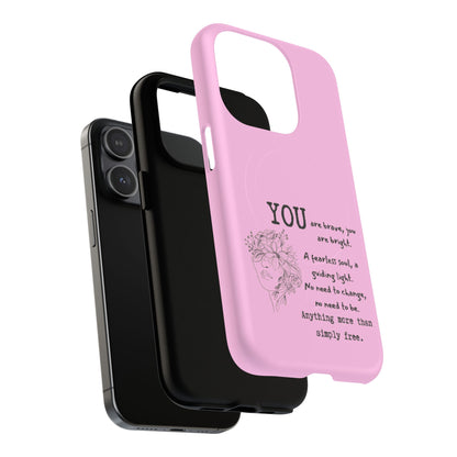 Empowerment Magnetic Phone Case – Tough, Stylish & Customizable Gift for Her