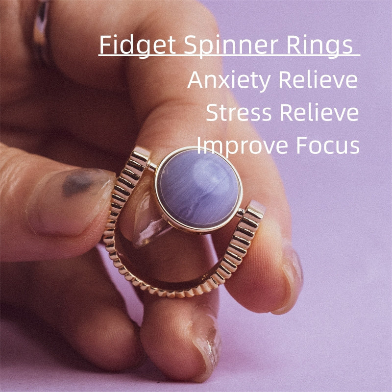 Original Fidget Spinner Anxiety Ring