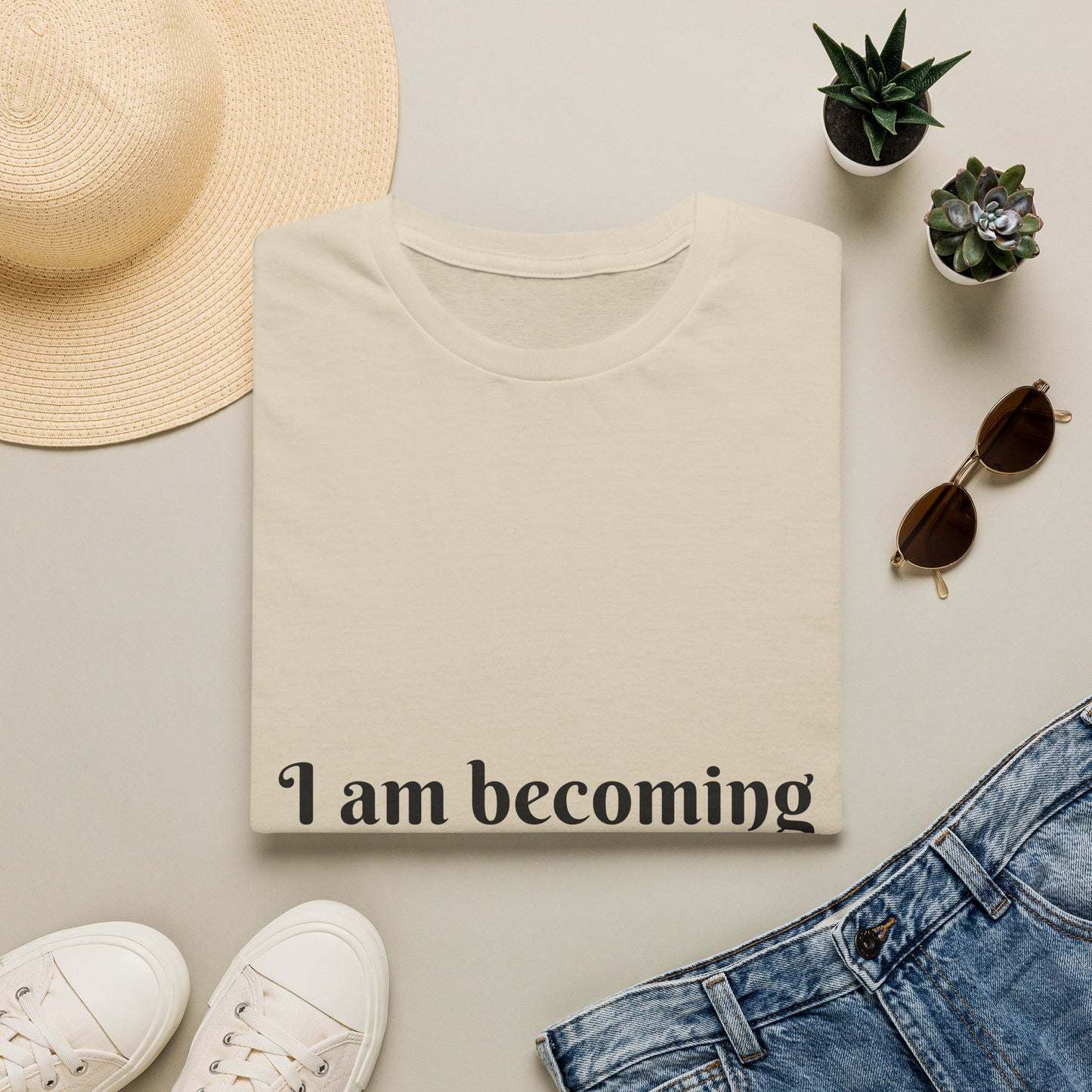 I am becoming the strongest version of me. — Unisex Softstyle T‑Shirt